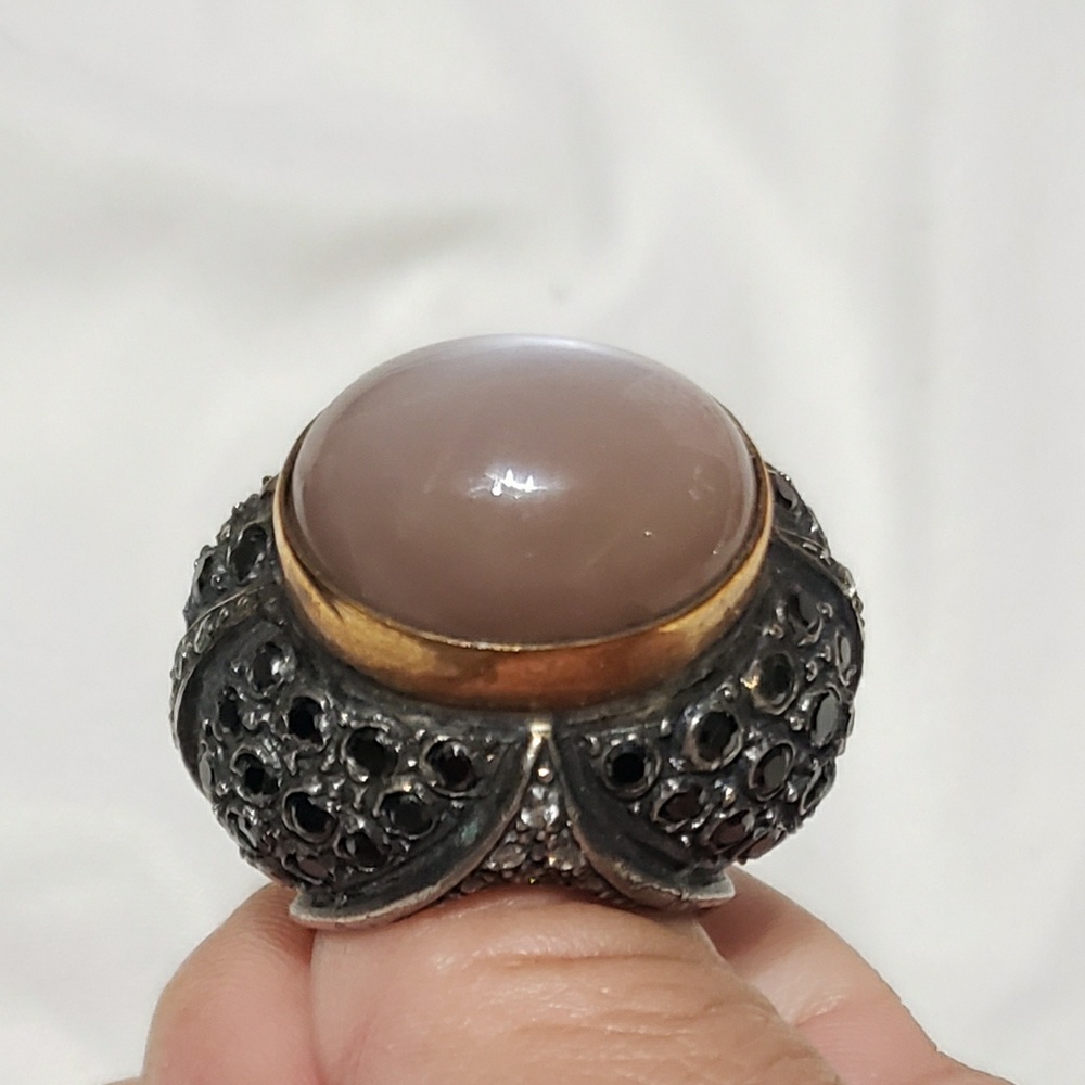Antique finish ring